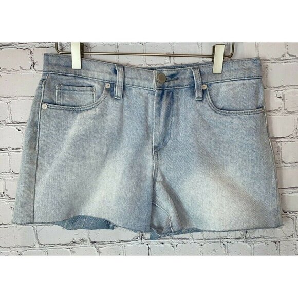 NWT BLANKNYC Womens' The Fulton Roll Up Shorts Denim Size 28 $65.00 - Picture 1 of 6